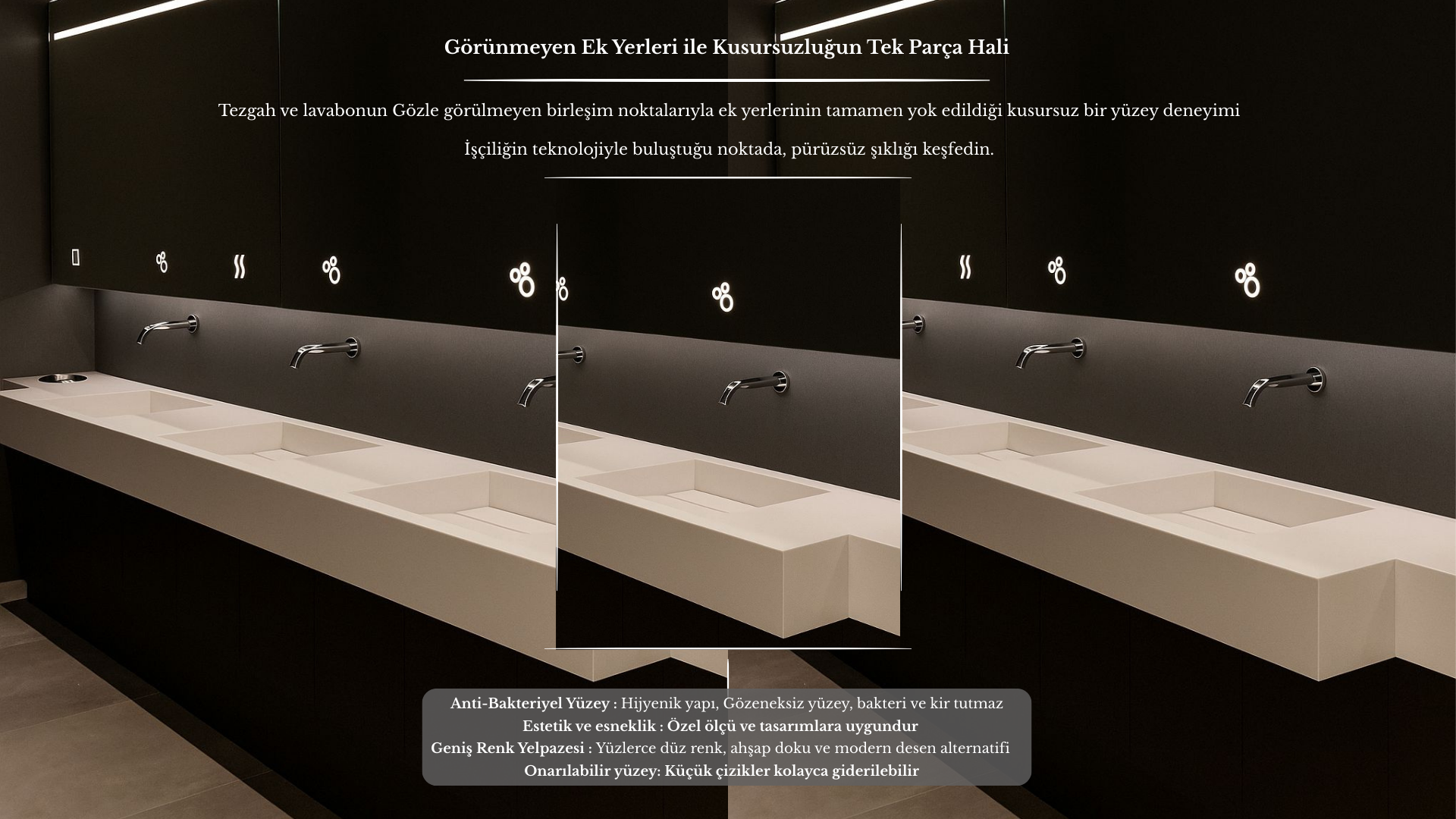 ANASAYFA lamsan kabin monoacri akrilik tezgah